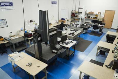 electronic, hard gauge, and machine tool calibration lab